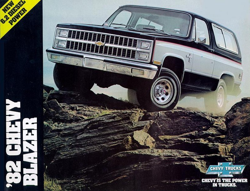 1982 Chevrolet Blazer Brochure